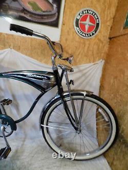 1995 Schwinn Cruiser Classic Mens Tank Bike Vintage B6 Phantom Bicycle+springer