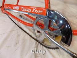 1998 Schwinn Orange Krate Muscle Bike Frame Chainguard +more Stingray Vintage 98