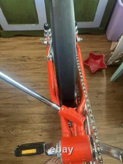 1998 Schwinn Orange Krate Vintage Bike Orange Steel Frame 20 and 16 wheels