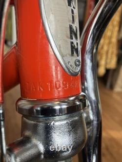 1998 Schwinn Orange Krate Vintage Bike Orange Steel Frame 20 and 16 wheels