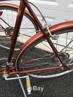 2 Original Brown Root Beer Vintage Schwinn Suburban Bicycle Mens Womens Bikes