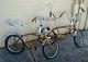 2 Schwinn Stingray Coppertone 3 Speed Vintage Bicycle Krate S2 Slik Muscle Bike