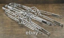 20 Bicycle Flared FENDERS Twisted BRACES Vintage Schwinn Stingray Lowrider Bike