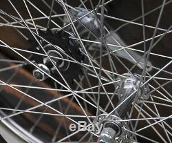 20 Bike WHEELS White Wall TIRES Slick Vintage Schwinn Stingray Bicycle Huffy