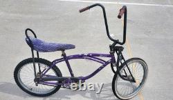 20 Vintage BRATZ Banana Seat Bicycle Like Schwinn Orange Krate Stingray Chopper