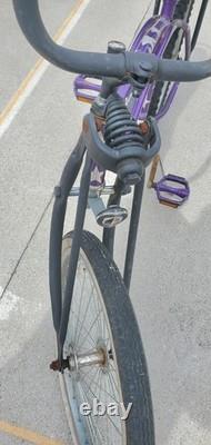 20 Vintage BRATZ Banana Seat Bicycle Like Schwinn Orange Krate Stingray Chopper