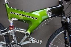 21 Schwinn S Vintage carbon fiber mountain bike, Mint