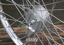 24 Chopper Cruiser Bicycle Front WHEEL Drum Brake Hub Vintage Schwinn Bike Atom