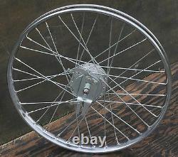 24 Chopper Cruiser Bicycle Front WHEEL Drum Brake Hub Vintage Schwinn Bike Atom