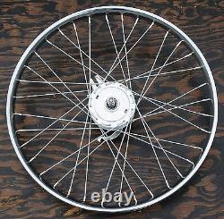 24 Chopper Cruiser Bicycle Front WHEEL Drum Brake Hub Vintage Schwinn Bike Atom