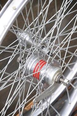 26 2 Speed Bendix S-2 Bike WHEELS Vintage Schwinn Tank Cruiser Bicycle Rim Hub