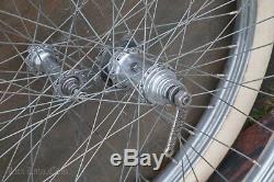 26 Prewar Bicycle WHEELS Tires NewDeparture Hub Vintage Roadmaster Schwinn Bike