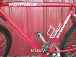 26 RETRO Vintage SCHWINN 80s' STEEL Montague MOUNTAIN Bike? Folding UPDATED