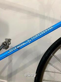 26 Schwinn Continental Men's Bike 1972 ALL ORIGINAL Chicago USA Vintage BLUE