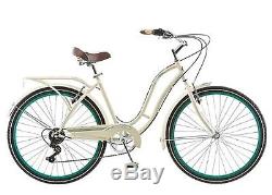 26 Schwinn Women 7 Speed Classic Steel Cruiser Bike Bicycle Beach Road Vintage