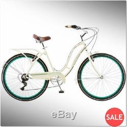 26'' Schwinn Women's Bike Shimano Classic Beach Cruiser Vintage Look Bicycle