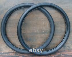 26 Vintage Schwinn Bike Typhoon Cord TIRES DBrick Phantom Tank Cruiser Bicycle