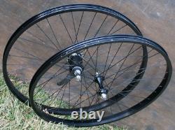 26Black Cruiser Bike WHEELS Tires Skiptooth Chain Hub Vintage Schwinn Bicycle