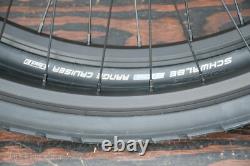 28 Cruiser Bicycle WHEELS Tires Vintage TOC Prewar Schwinn Wood Rim Hub Bike 29