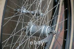 28 TOC Bicycle WHEELS Vintage Morrow Hub Tires Raleigh Schwinn Wood Rim Bike 29