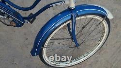 50s Vintage Original Chicago Schwinn Bicycle 26 New Departure Women American