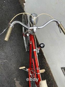 60s VINTAGE AMF HERCULES MENS CRUISER BICYCLE ENGLAND VISTA 3 SPEED STEM SHIFTER