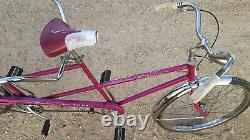 65 Original Chicago Schwinn Twinn Tandem Vintage Full Size Adult Cruiser Bicycle