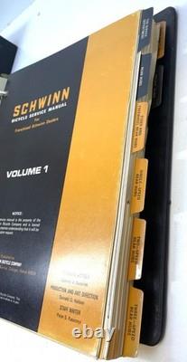 69-72 Schwinn vintage SERVICE MANUALS Volume 1&2 Excellent condition 3 Ring