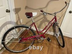 72 Schwinn 3 Speed Breeze Shiny Red, Great Decals, NICE! All OEM. 26 wheels