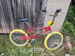 80s Vintage Old School Schwinn Scrambler 20 Custom Built BMX Bicycle