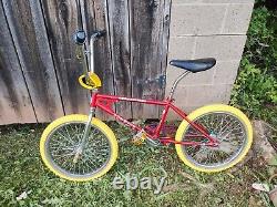 80s Vintage Old School Schwinn Scrambler 20 Custom Built BMX Bicycle