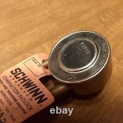 American for SCHWINN Combination PadLock Vintage With COMBO made in USA