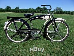 Antique, Vintage, Monarch Silverking, Tank Bike, Baloon Tire, Old Bike, Ratrod, Schwinn