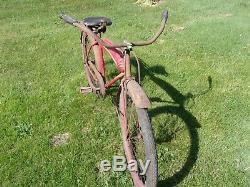 Antique, Vintage, Prewar, Schwinn, Dx, Tank Bicycle, Rare, Old, Ratrod, Baloon Bicycle