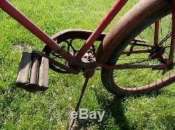 Antique, Vintage, Prewar, Schwinn, Dx, Tank Bicycle, Rare, Old, Ratrod, Baloon Bicycle