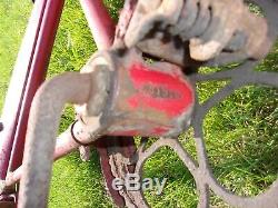 Antique, Vintage, Prewar, Schwinn, Dx, Tank Bicycle, Rare, Old, Ratrod, Baloon Bicycle