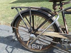 Antique Vintage Schwinn B6 Autocycle Bicycle Balloon Tire Bike Phantom 1940s etc