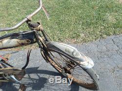 Antique Vintage Schwinn B6 Autocycle Bicycle Balloon Tire Bike Phantom 1940s etc