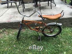 Authentic Vintage 1965 Schwinn Sting Ray Bicycle