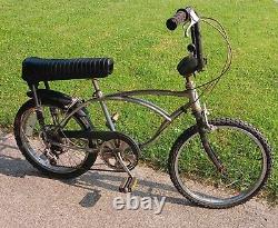 Awesome Vintage Gray Schwinn 5 speed Hurricane Bike Bicycle