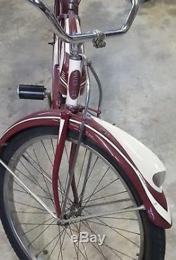 BEAUTIFUL 1950 VINTAGE SCHWINN. NO RESERVE. Manufactured 10/13 1950