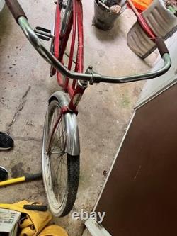 BICYCLE, VINTAGE, SCHWINN FLYER, MEMORY LANE buyer pays shipping -where2putit