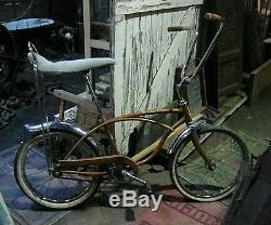 Born March 1968 Schwinn Deluxe Stingray Coppertone Original Bike Vintage Nice