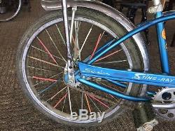 Beautiful Vintage 1967 Stingray Schwinn Bicycle With Coaster Brakes