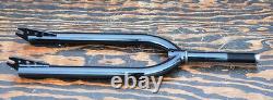 Black 26 Vintage Schwinn Cruiser Bike Tube FORK 1 Headset Rat Rod Tank Bicycle
