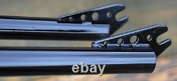 Black 26 Vintage Schwinn Cruiser Bike Tube FORK 1 Headset Rat Rod Tank Bicycle