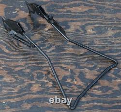 Black 26m Prewar Schwinn Bike Drop Stand KICKSTAND Vintage Cruiser Tank Bicycle