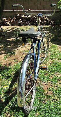 COOL VINTAGE 50S EARLY 60S SCHWINN SPEEDSTER CRUISER BIKE With SPRINGER FORK