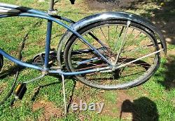 COOL VINTAGE 50S EARLY 60S SCHWINN SPEEDSTER CRUISER BIKE With SPRINGER FORK