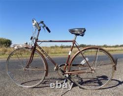 Chicago Schwinn Bicycle, Brown 3 Speed World Tourist Bike, Serial# 2006343